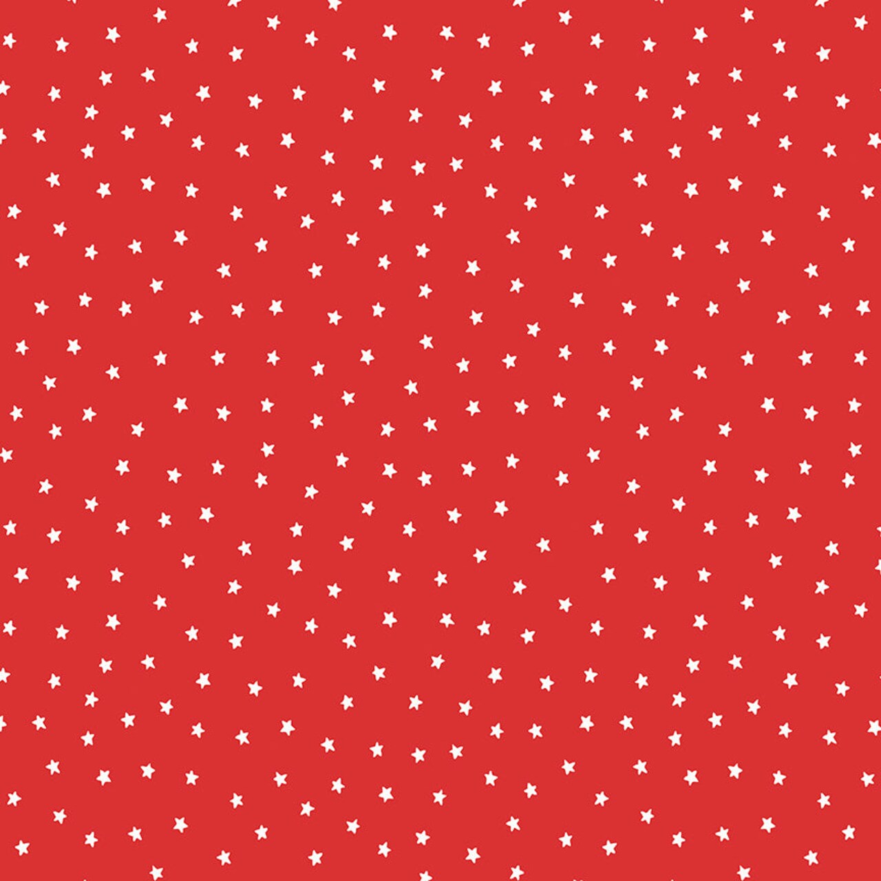 Fabric Riley Blake Red Star Toss Sew America by the Quarter Yard C17354-RED